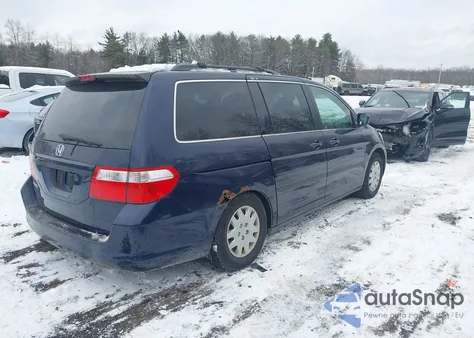 2006 Honda Odyssey Lx z USA, uszkodzony, nr VIN 5FNRL38246B006514